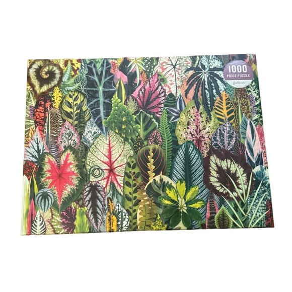 GALISON Houseplant Jungle Green Puzzle 1000 Pieces - Picture 1 of 3